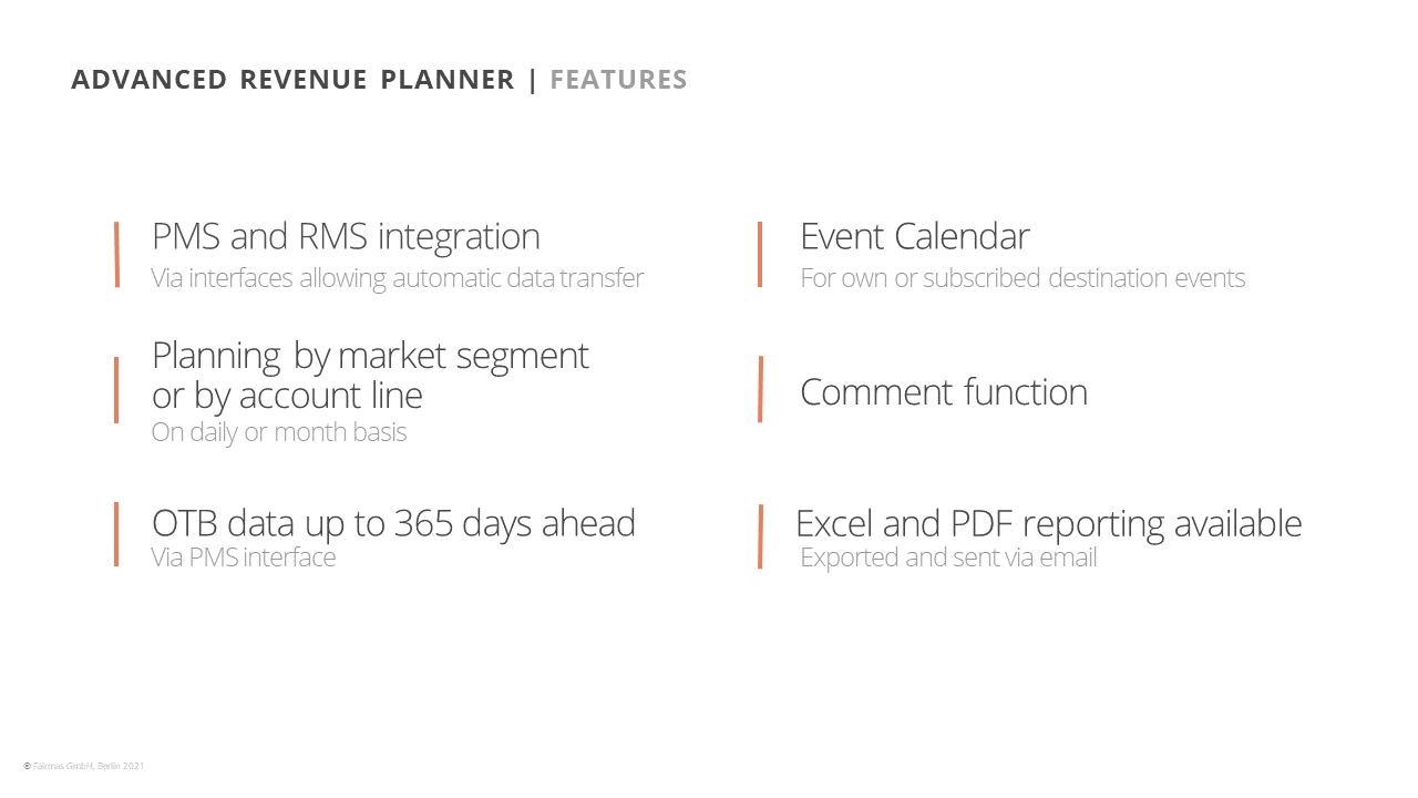 screenshot of Advanced Revenue Planner